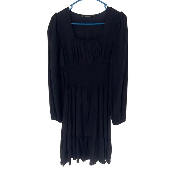Hesperus Womens Long Sleeve Square neck Dress - Picture 1 of 7